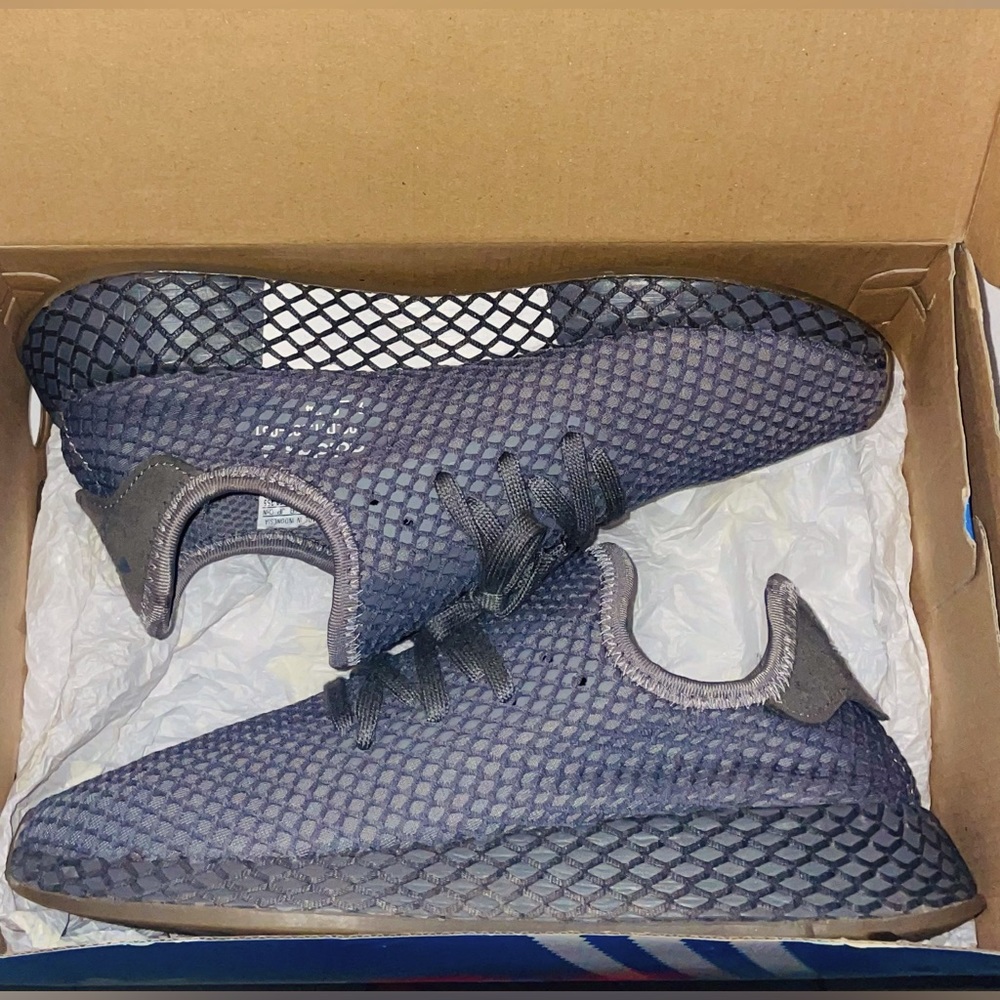 Adidas Deerupt ‘muted neon grey four’ Size 8 Men’s